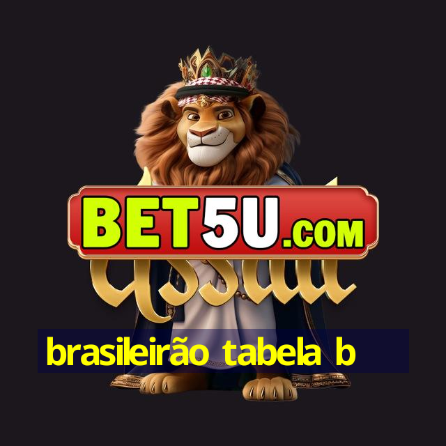 brasileirão tabela b